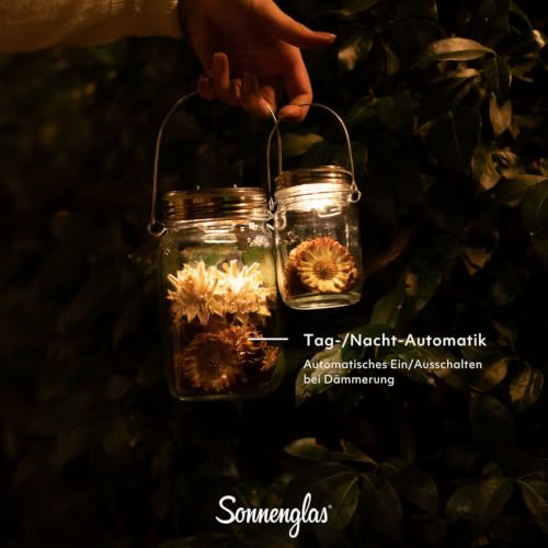 SONNENGLAS® Sonnenlaterne Mini Original (250ml · inkl. SOMO Solarlicht)
