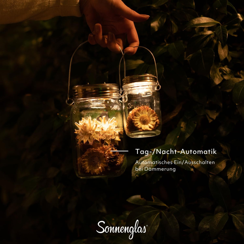 SONNENGLAS® Sonnenlaterne Mini Original (250ml · inkl. SOMO Solarlicht)