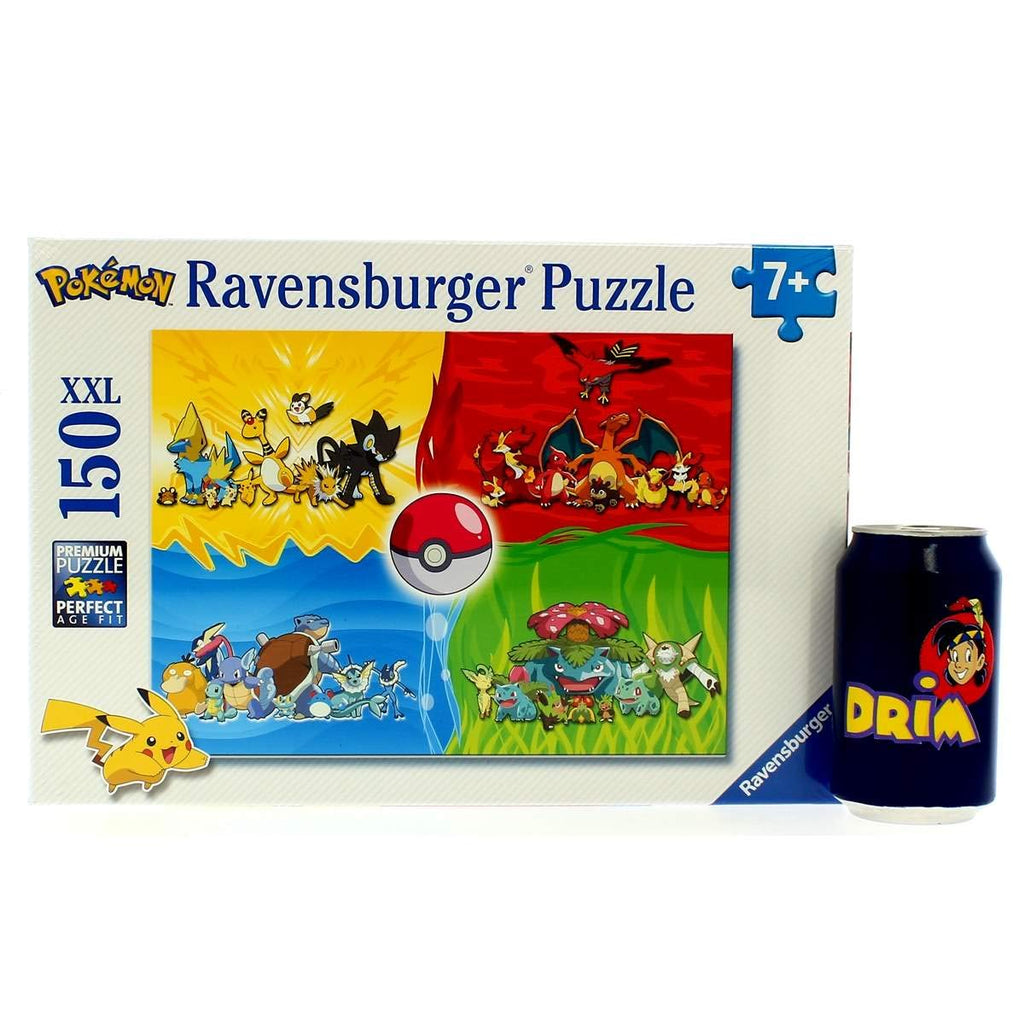 Ravensburger Puzzle Pokémon Typen - 150 XXL Teile Puzzle ab 7 Jahre