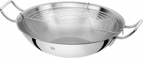 ZWILLING Plus Wokpfanne, 32 cm, Induktion, Unbeschichtet, Edelstahl