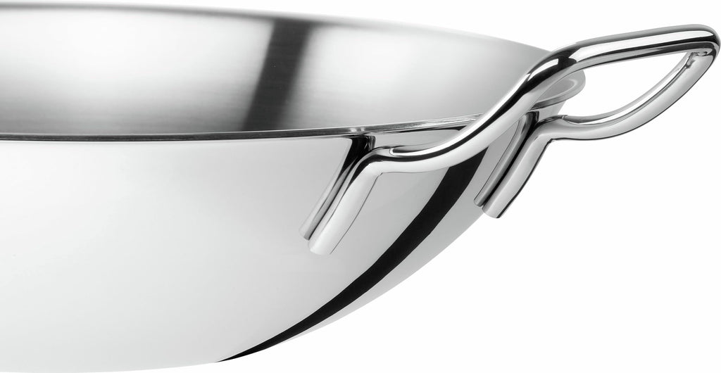 ZWILLING Plus Wokpfanne, 32 cm, Induktion, Unbeschichtet, Edelstahl