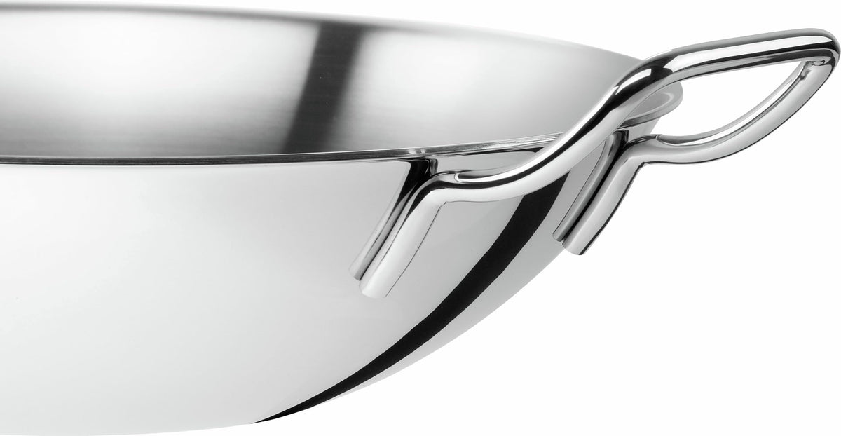ZWILLING Plus Wokpfanne, 32 cm, Induktion, Unbeschichtet, Edelstahl
