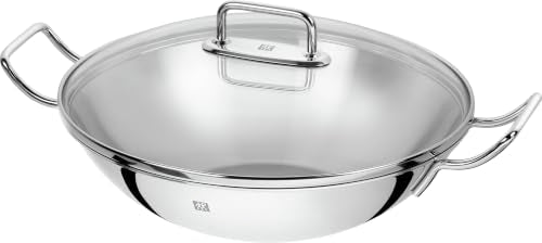 ZWILLING Plus Wokpfanne, 32 cm, Induktion, Unbeschichtet, Edelstahl