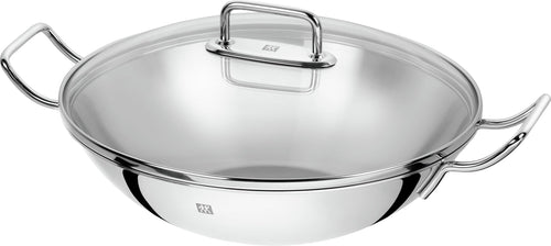 ZWILLING Plus Wokpfanne, 32 cm, Induktion, Unbeschichtet, Edelstahl