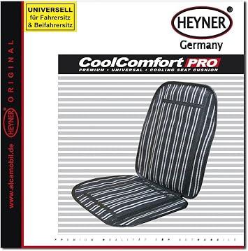 HEYNER® Sitzauflage klimatisiert & belüftet, atmungsaktiv für Pkw & LKW