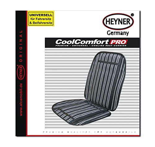 HEYNER® Sitzauflage klimatisiert & belüftet, atmungsaktiv für Pkw & LKW