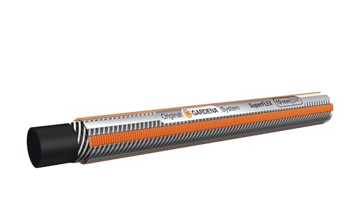 GARDENA 18093-20 Premium SuperFLEX Schlauch, Schwarz