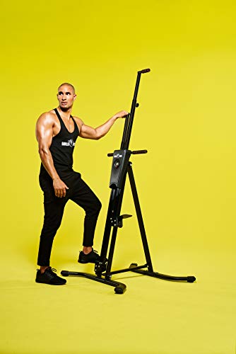 GORILLA SPORTS® Klettermaschine, klappbar, verstellbar, bis 200 kg