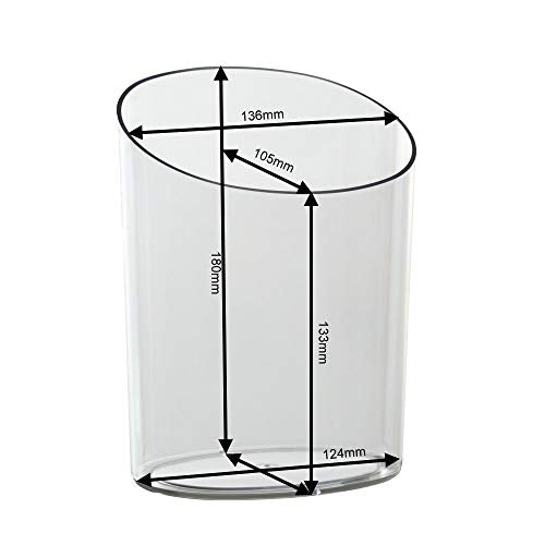 Warenschütte 180mm / Kunststoffbox/Behälter/Verkaufsdisplay/Kunststoff