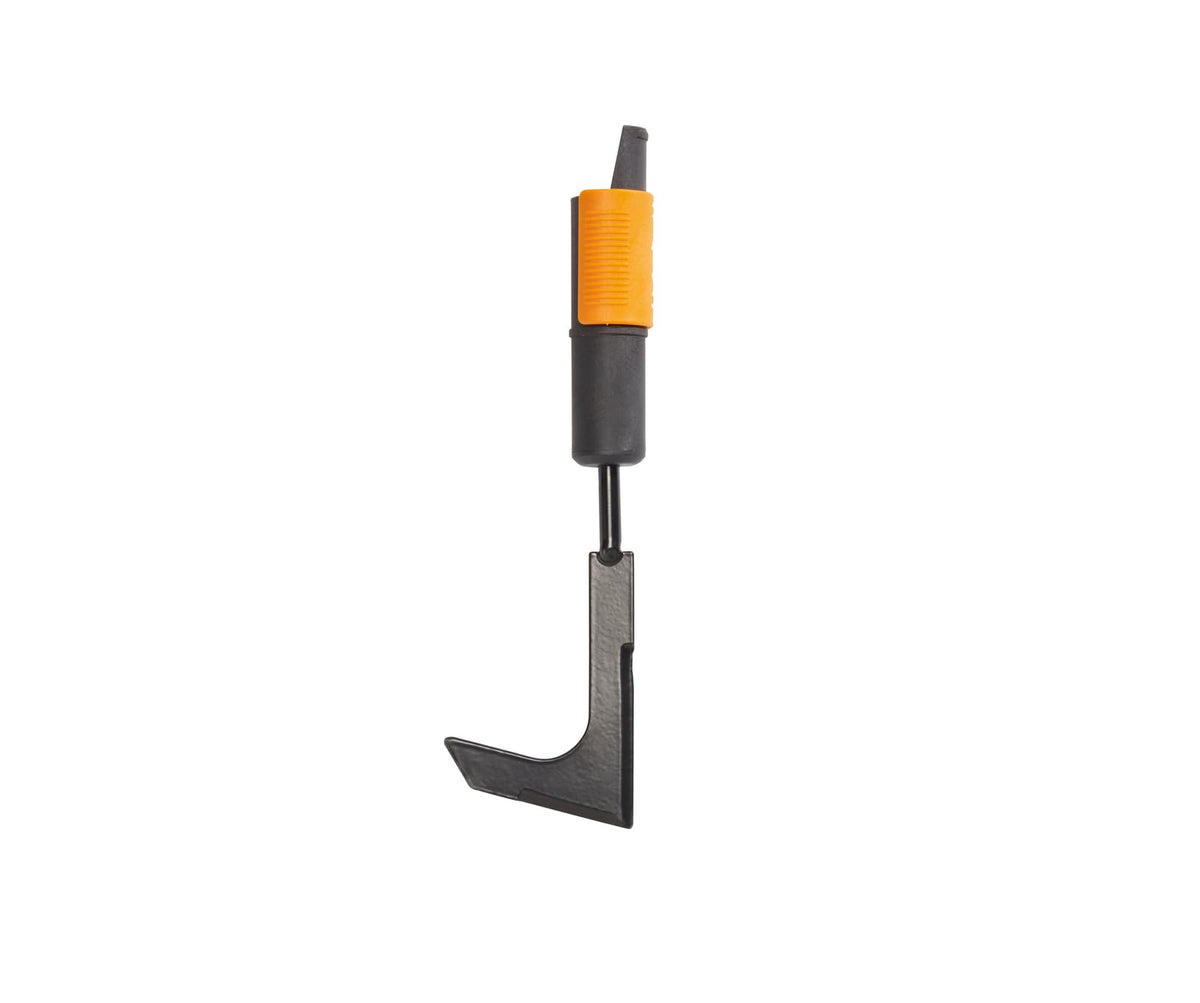 Fiskars Fugenkratzer, Fugenreiniger, Gerätekopf, Länge: 25 cm, Breite: 7 cm, Stahl-Klinge, Schwarz/Orange, QuikFit, 1000687