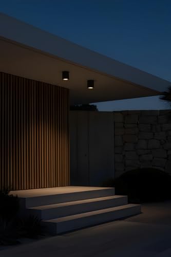 FARO BARCELONA 70575 - GOZ Deckenleuchte dunkelgrau