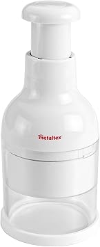 Metaltex 251305014 Zwiebelhacker Twist,Weiß
