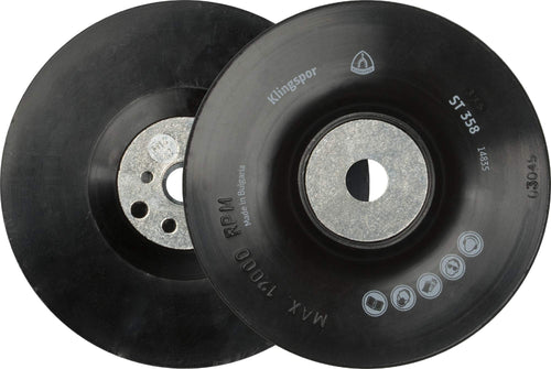 Klingspor 14838 - ST 358 Stützteller, ⌀ 115 mm, Verpackungseinheit 1 - Gewinde M14