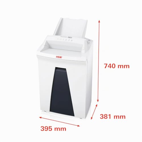 HSM SECURIO AF150 Aktenvernichter I Partikelschnitt 4,5 x 30 mm I 150 Blatt
