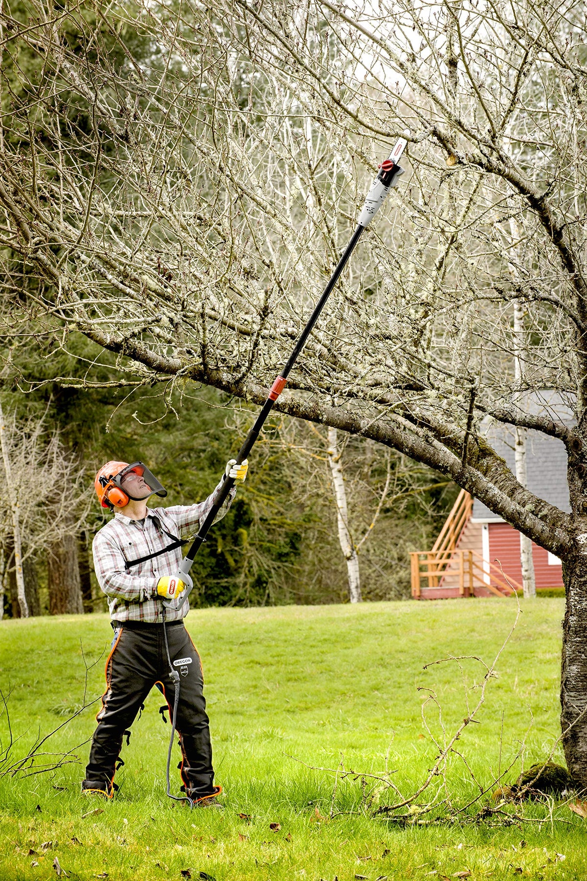 Oregon PS750 230V elektrische Säge mit Teleskopstange
