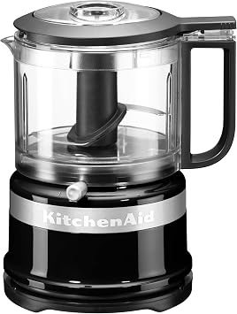 KitchenAid 5KFC3516EOB ,Mini-Food-Processor,Großartig zum Hacken, Vorbereiten von Dressings und Saucen, onyx schwarz