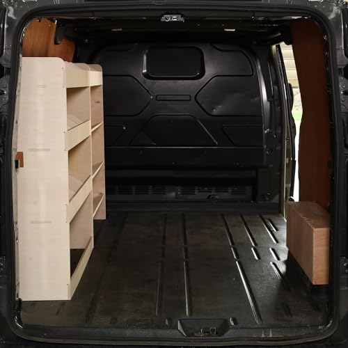 Vanify - Kompatibel mit Ford Transit Custom L2 2012+ Fahrzeugeinrichtung Fahrzeugregale, Werkzeugkasten und hinteres Regal