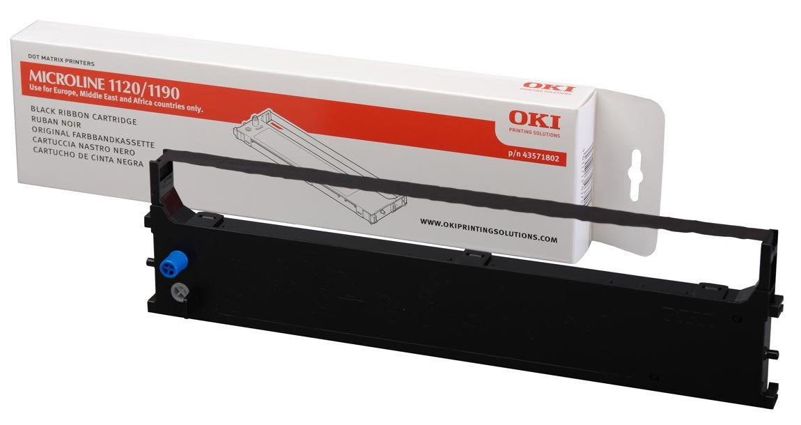 OKI 43571802 Farbbandkassette, schwarz