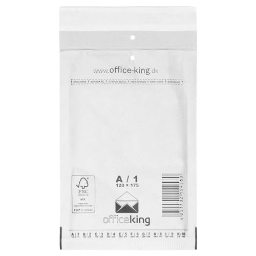 verpacking 200 Luftpolsterversandumschläge A1 weiß 120 x 175 mm DIN A6 Luftpolster Verpackung Polsterumschläge Briefumschläge gepolstert
