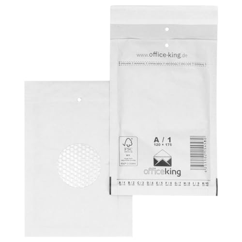 verpacking 200 Luftpolsterversandumschläge A1 weiß 120 x 175 mm DIN A6 Luftpolster Verpackung Polsterumschläge Briefumschläge gepolstert