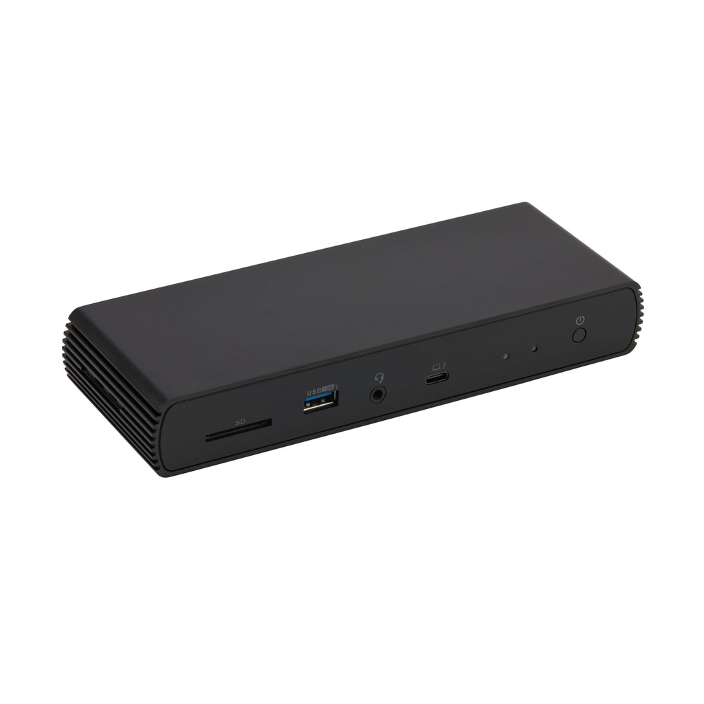 Amazon Basics Thunderbolt 4/USB 4 Pro-Dockingstation, 2 x TBT4, 1 x HDMI 2.1, 3 x USB A 3.1, RJ45, Dual-Display, Schwarz, 19,96 x 7,5 x 3,12 cm