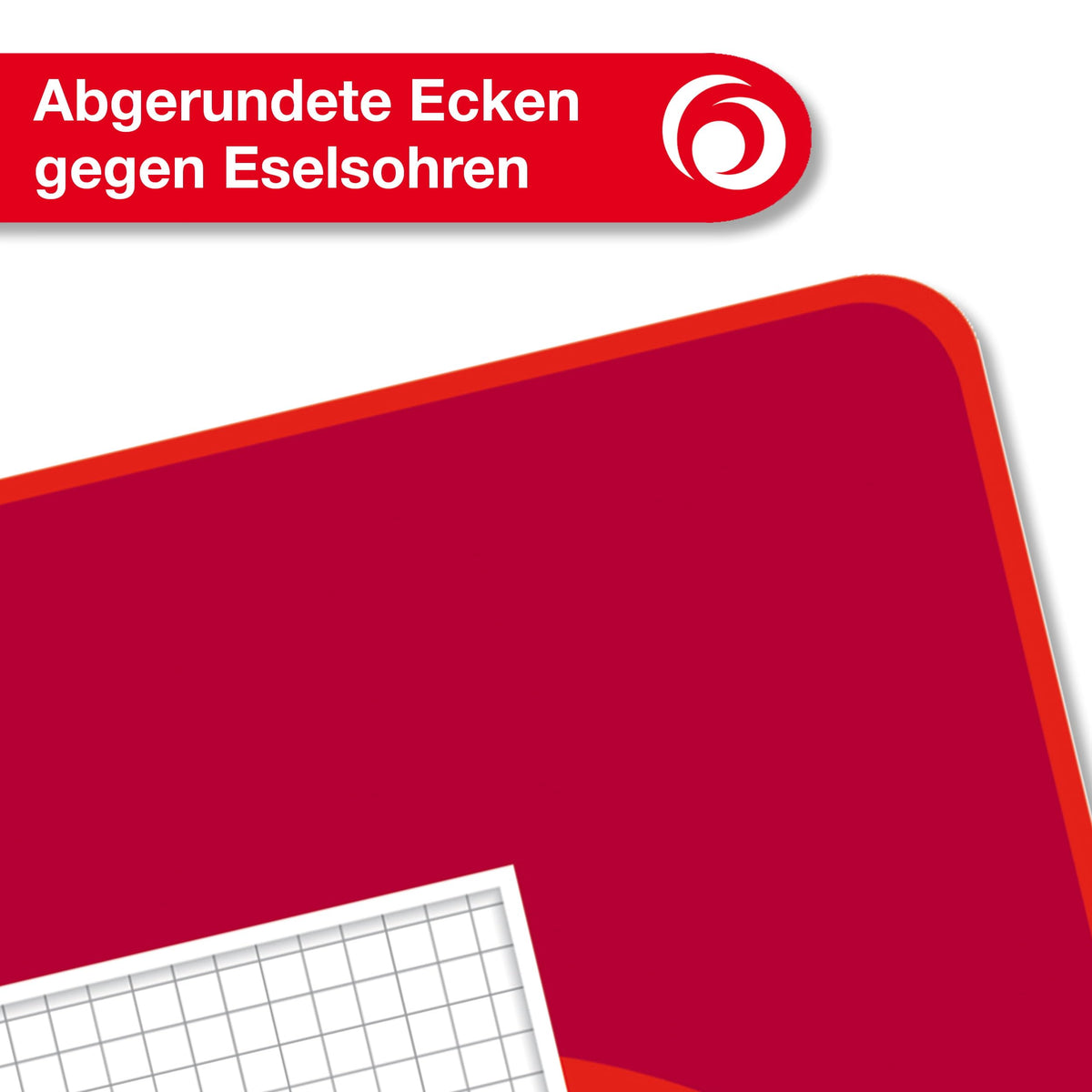 Herlitz Schulheft x.book A4, kariert, Lineatur 22, 16 Blatt, 10 Stück
