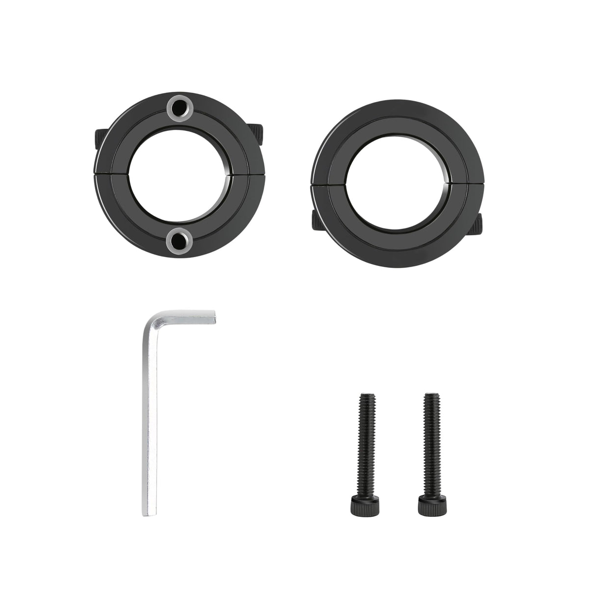 Gasdruckfeder-Zylinderhalter, Reparatur-Set für sinkende Bürostühle (Edelstahlschaft, Schraubenschlüssel und Mutter), Werkzeug-Sets zum Ersetzen von Bürostuhlzylindern, 28 mm, 2 Stück