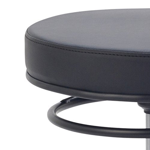 Teqler T-135362schwarz Rollhocker mit Ringauslöser