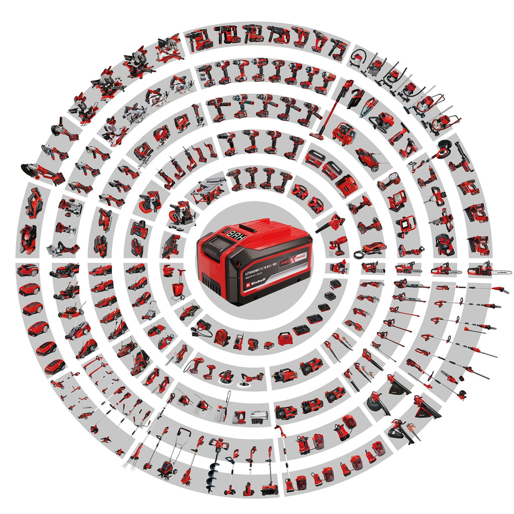 Einhell Akku Bohrhammer TE-HD 18 Li Solo Power X-Change (Lithium Ionen, 18V, 1,2 J, Bohrleistung in Beton 12 mm, SDS-plus-Aufnahme, LED-Licht, ohne Akku und Ladergerät)