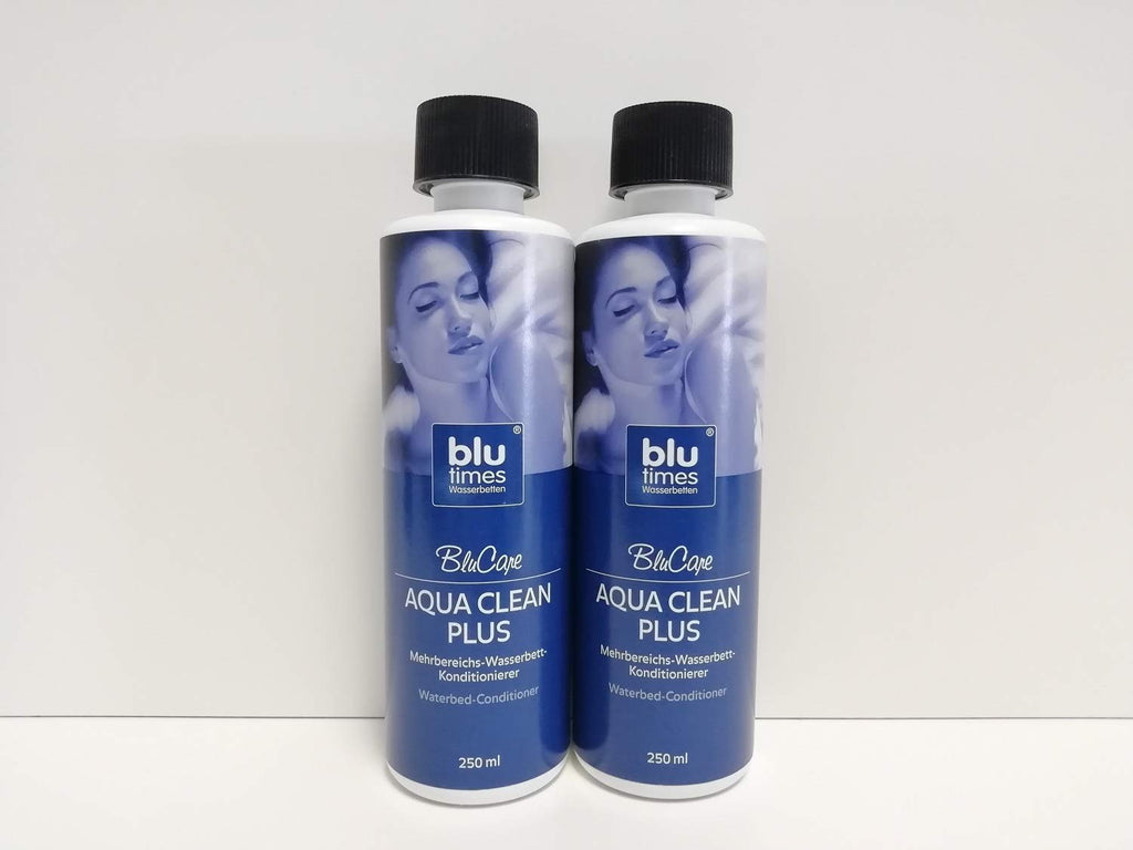 Wasserbett Konditionierer - Aqua Clean Plus (2er Sparpack) mit Vinyl - Reinigungstücher