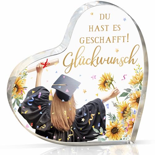 Abitur 2026 Geschenke, Abschluss Geschenk, Acryl Briefbeschwerer