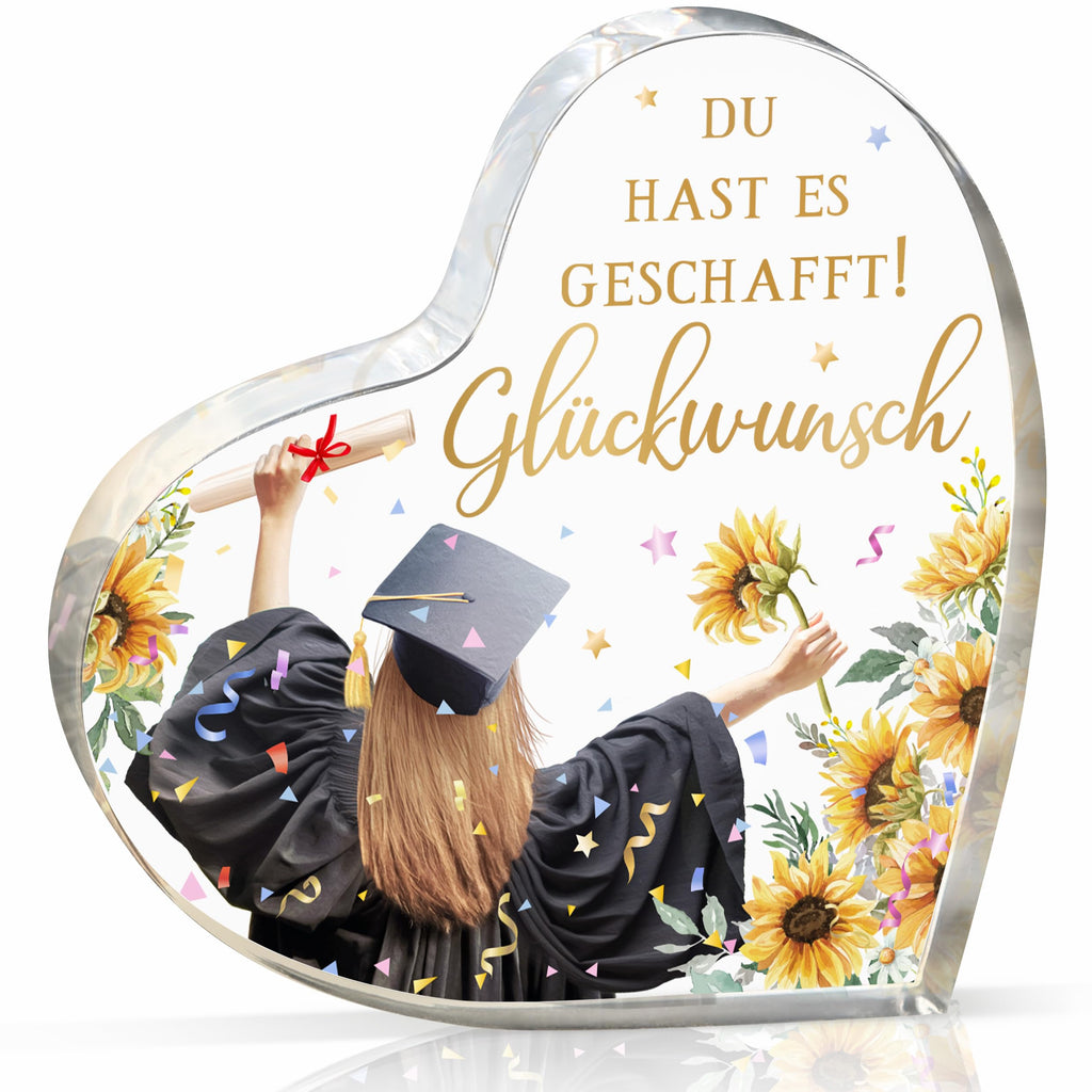 Abitur 2026 Geschenke, Abschluss Geschenk, Acryl Briefbeschwerer