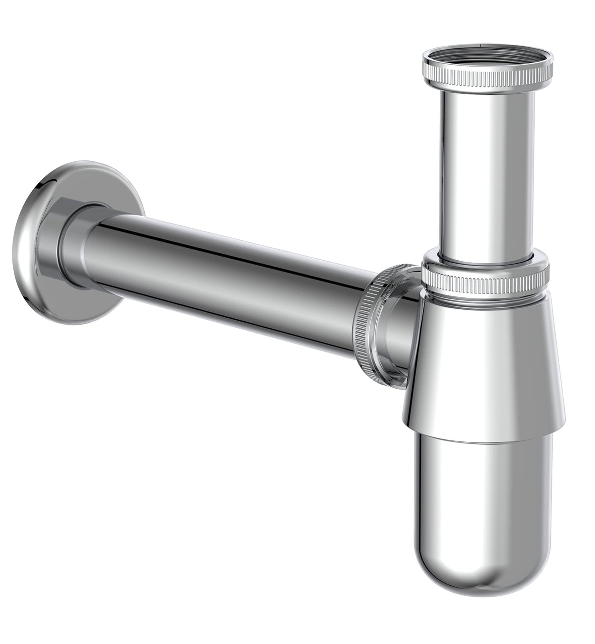 Siphon, Waschbecken Abfluss, Ablaufgarnitur für Waschbecken und Waschtisch, Geruchsverschluss mit Reinigungsöffnung, Flaschensiphon, Abflussrohr 98803110