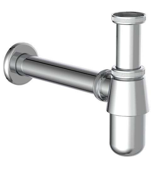 Siphon, Waschbecken Abfluss, Ablaufgarnitur für Waschbecken und Waschtisch, Geruchsverschluss mit Reinigungsöffnung, Flaschensiphon, Abflussrohr 98803110