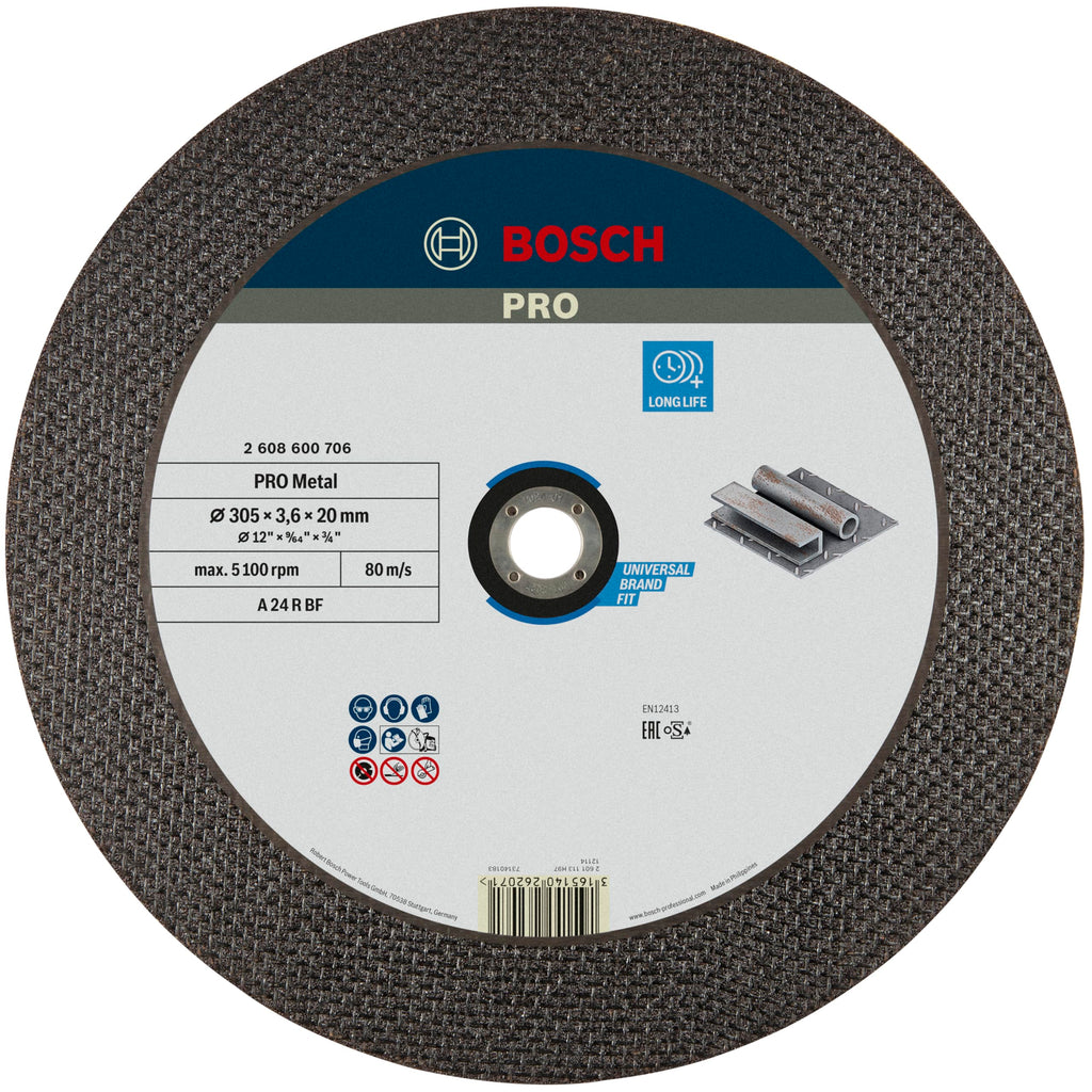 Bosch PRO Metal Trennscheibe, 300 x 3,5 x 20 mm