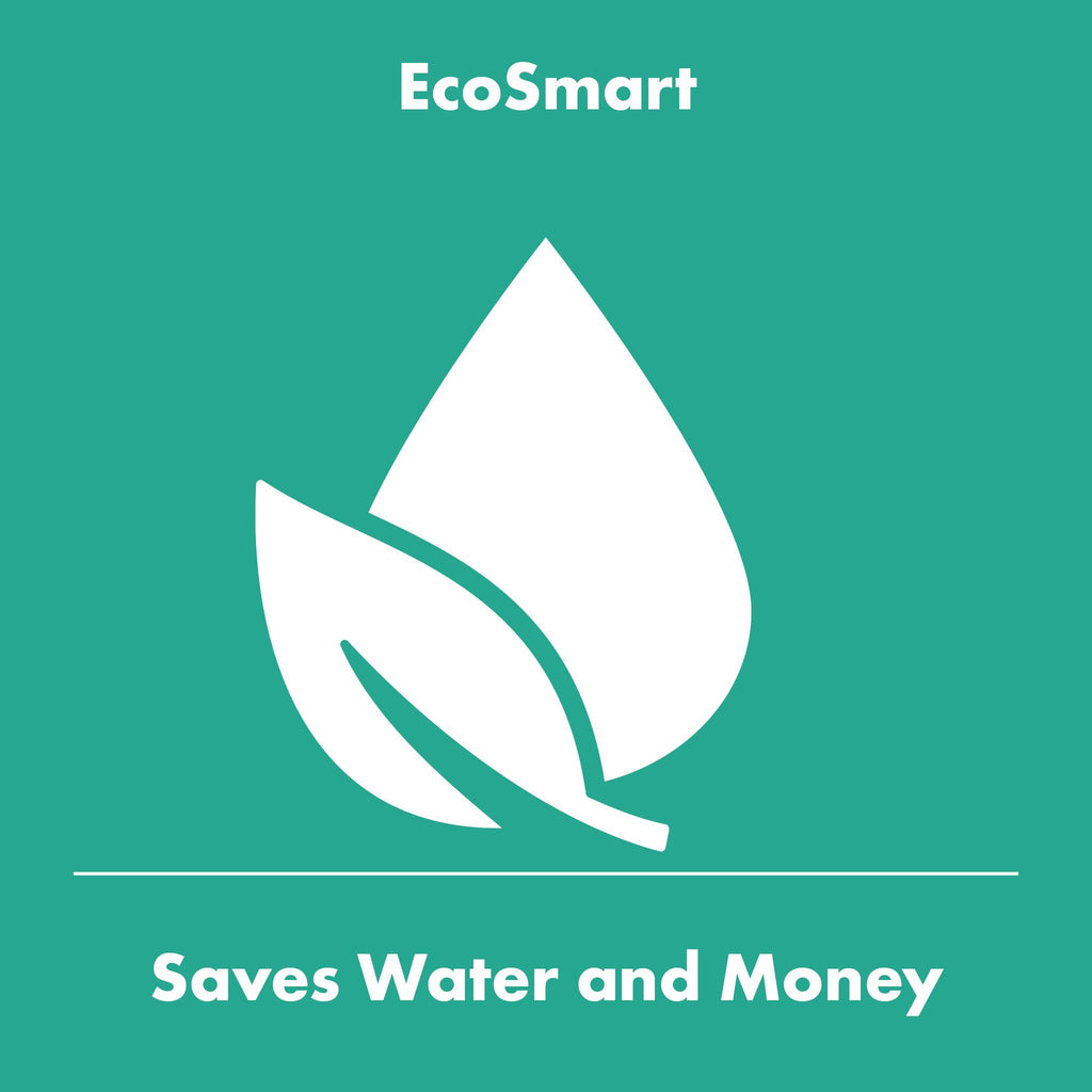 hansgrohe Talis E - Waschtischarmatur mit Push-Open Ablauf, Wasserhahn Bad mit Auslauf Höhe 110 mm, Mischbatterie Waschbecken wassersparend (EcoSmart), Chrom