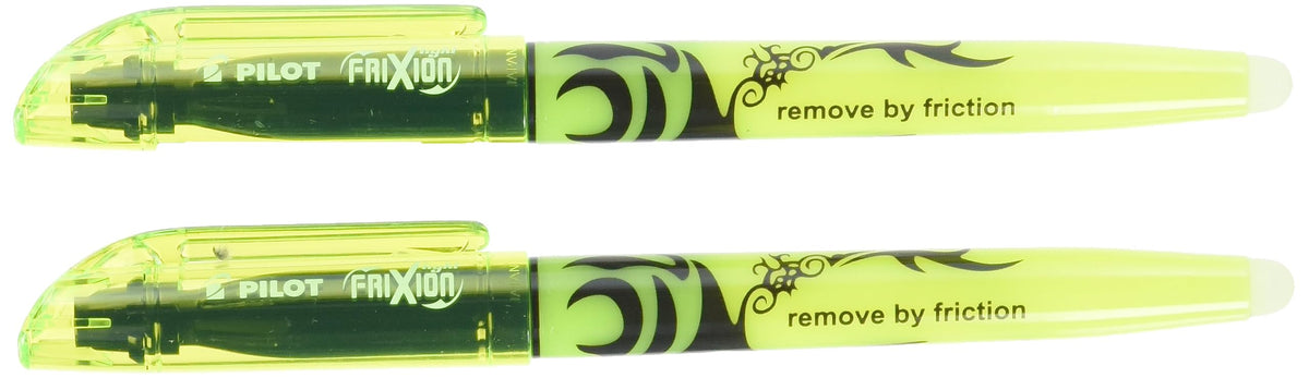 Pilot Pen 4136005B2 - Frixion Textmarker 2er Packung, radierbar, 2 x gelb