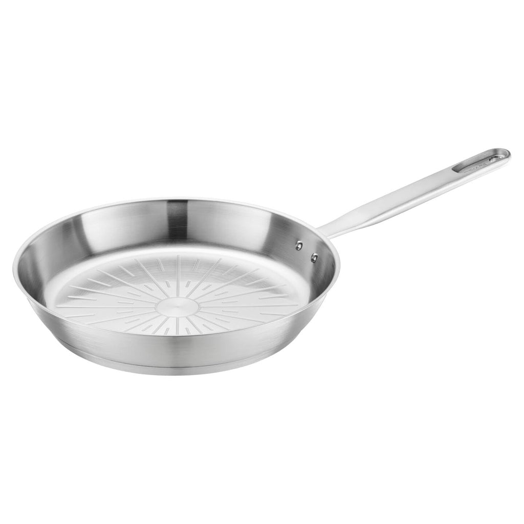 Fiskars Bratpfanne, Ø 28 cm, All Steel pure, Unbeschichtete Pfanne