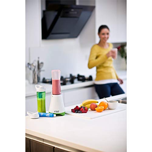 Russell Hobbs Trinkbehälter, Weiß, 600 ml, Tritan, BPA-frei, mit Kühlakku