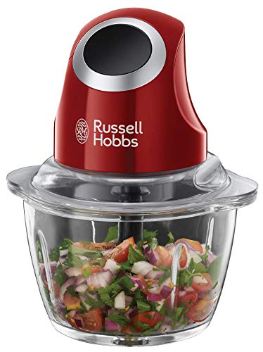 Russell Hobbs Zerkleinerer Mini Elektrisch, 500 ml Glasbehälter, 24660-56
