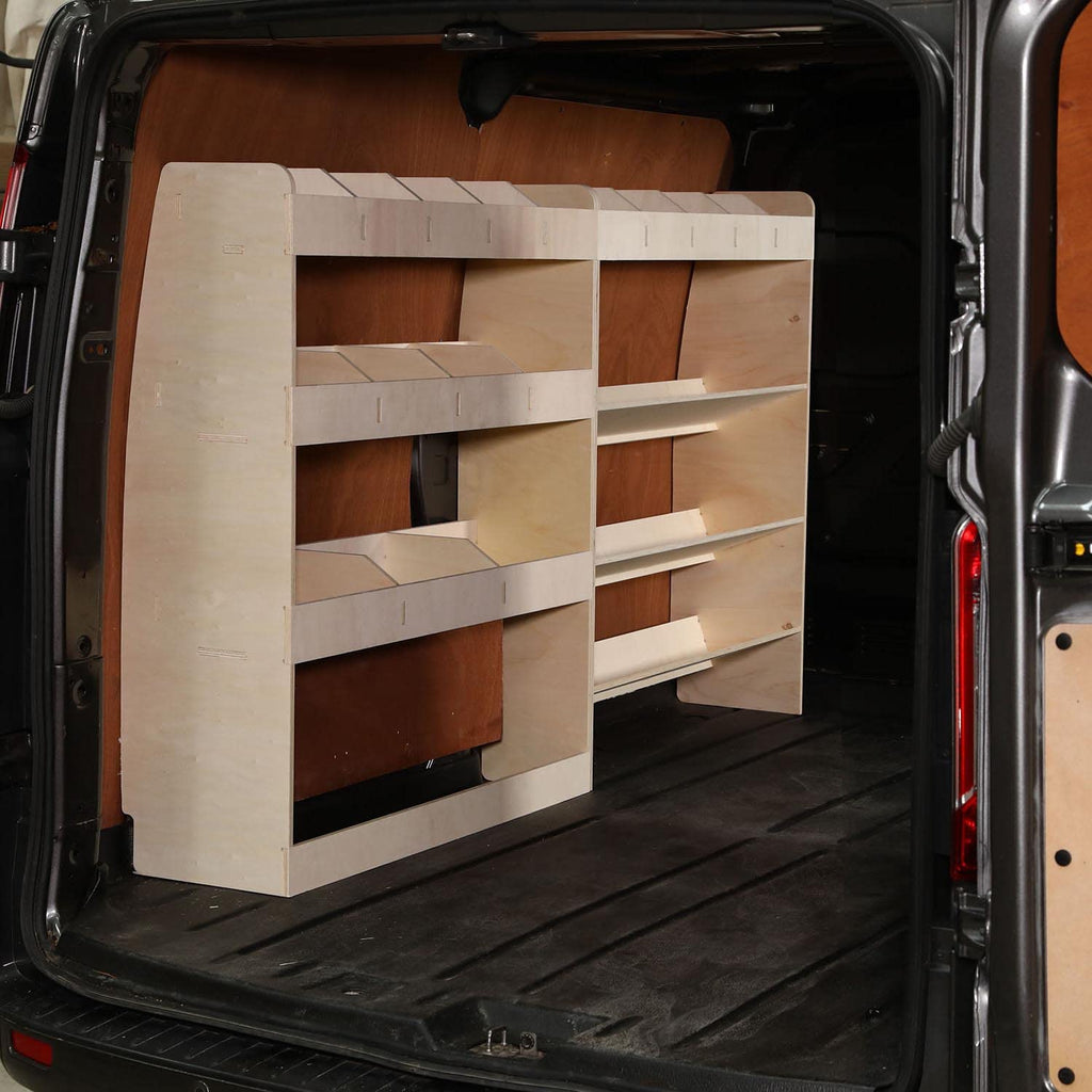 Vanify - Kompatibel mit Mercedes VITO L2 (Long) 2003+ Fahrzeugeinrichtung Fahrzeugregale, Werkzeugkasten und hinteres Regal