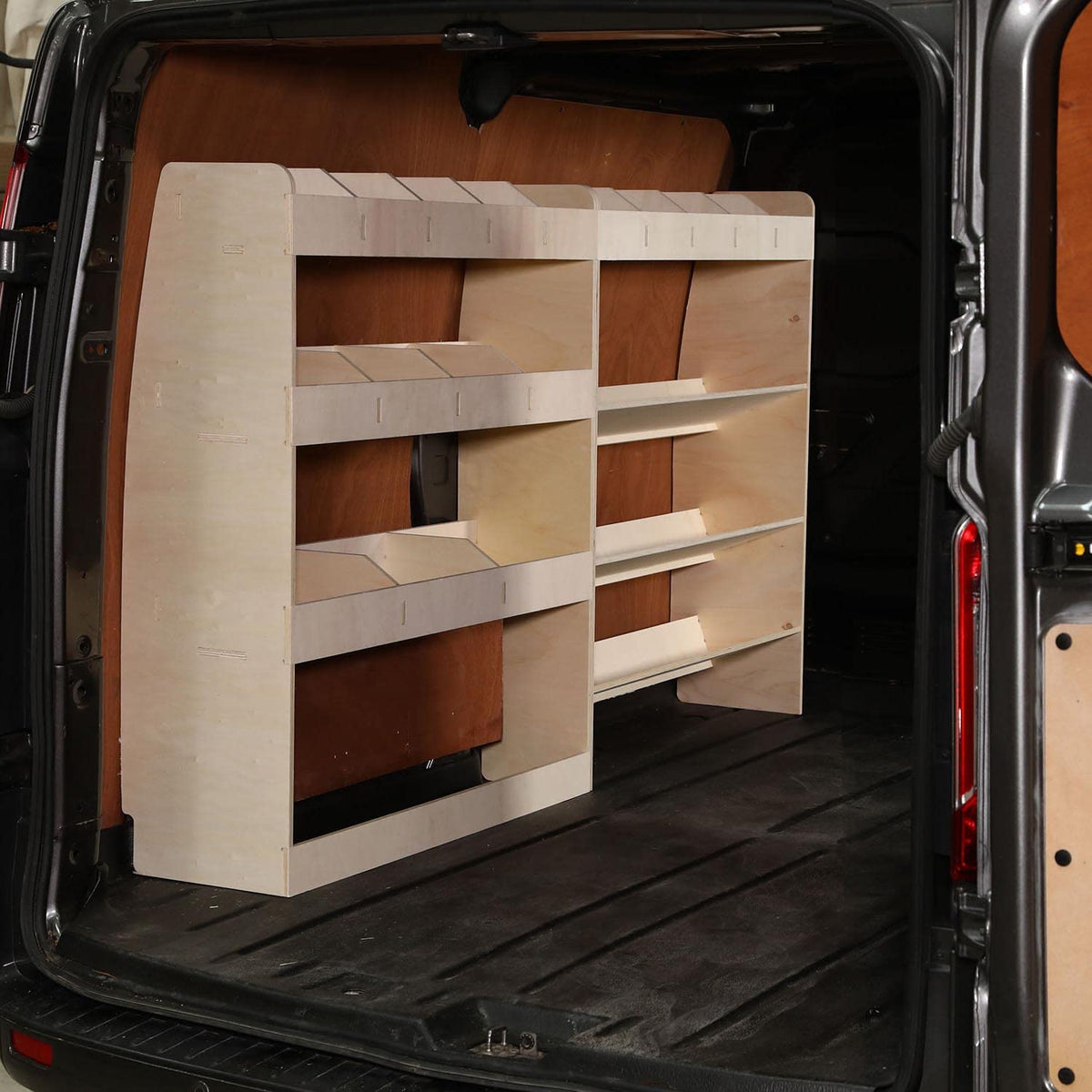 Vanify - Kompatibel mit Mercedes VITO L2 (Long) 2003+ Fahrzeugeinrichtung Fahrzeugregale, Werkzeugkasten und hinteres Regal
