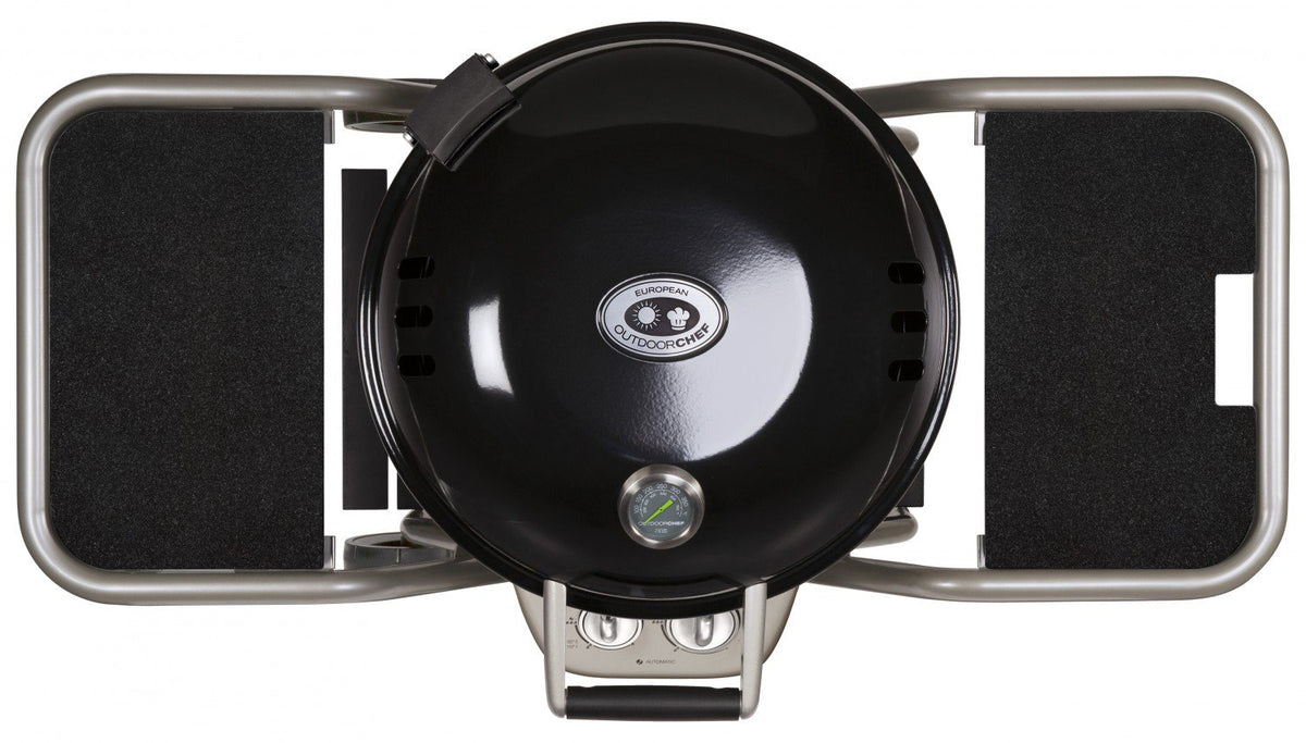 OUTDOORCHEF Montreux 570 G Grill Wagen Gas 9700W Schwarz, Metallisch