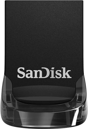 SANDISK 128 GB Ultra Fit, USB-A Laufwerk, bis 400 MB/s Lesen