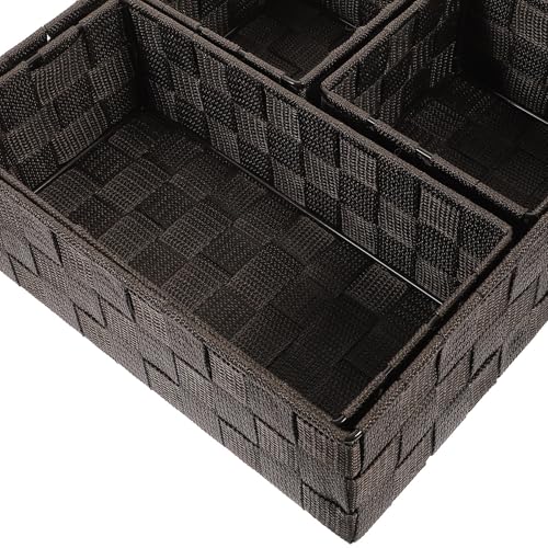 Sosoport Schreibtisch Organizer Kasten Würfelförmig, 4 Stück
