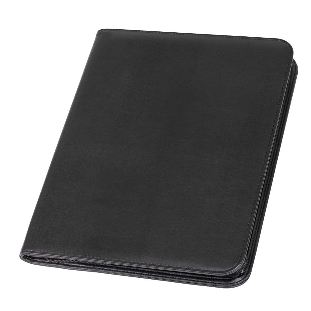 ALASSIO 30067 Schreibmappe A4 Lorenzo, Orga-Mappe 34 x 25 x 2,5 cm, Schwarz