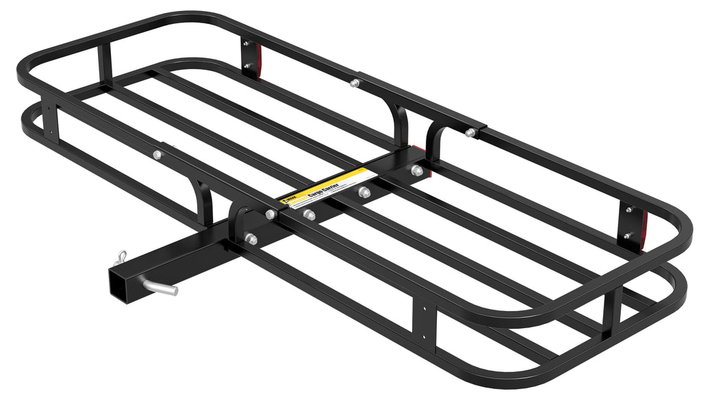 MaxxHaul 70107 134,6 x 48,8 cm Anhängerkupplung – Anhängerhalterung aus Stahl mit hohen Seitenschienen für Wohnmobile, LKWs, SUVs, Vans, Autos, 5,1 cm Empfänger, 227 kg Tragfähigkeit, Schwarz