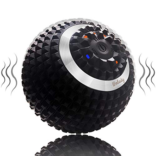 Elektrisch Massageball vibrierender Massageball Faszienball zur Selbstmassage für Muskel und Plantar USB Wiederaufladbar Schmerzlinderung Muskelspannung