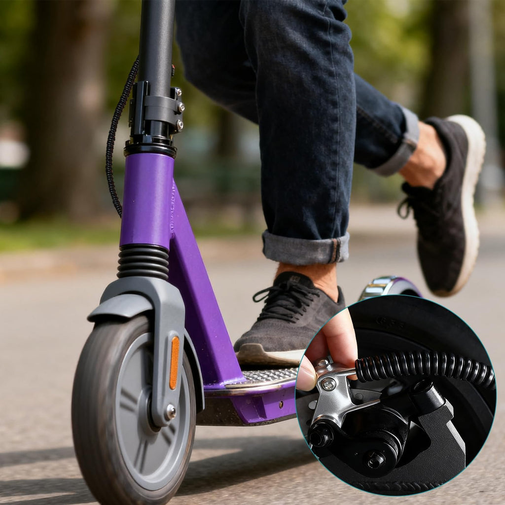 Flexible 120 cm TPU kabelspirale für E-Scooter, Perfekt für Xiaomi 1s/M365/Pro Ninebot Scoote, Anpassbare e Scooter kabelschutz in Schwarz (E-Scooter Zubehör)