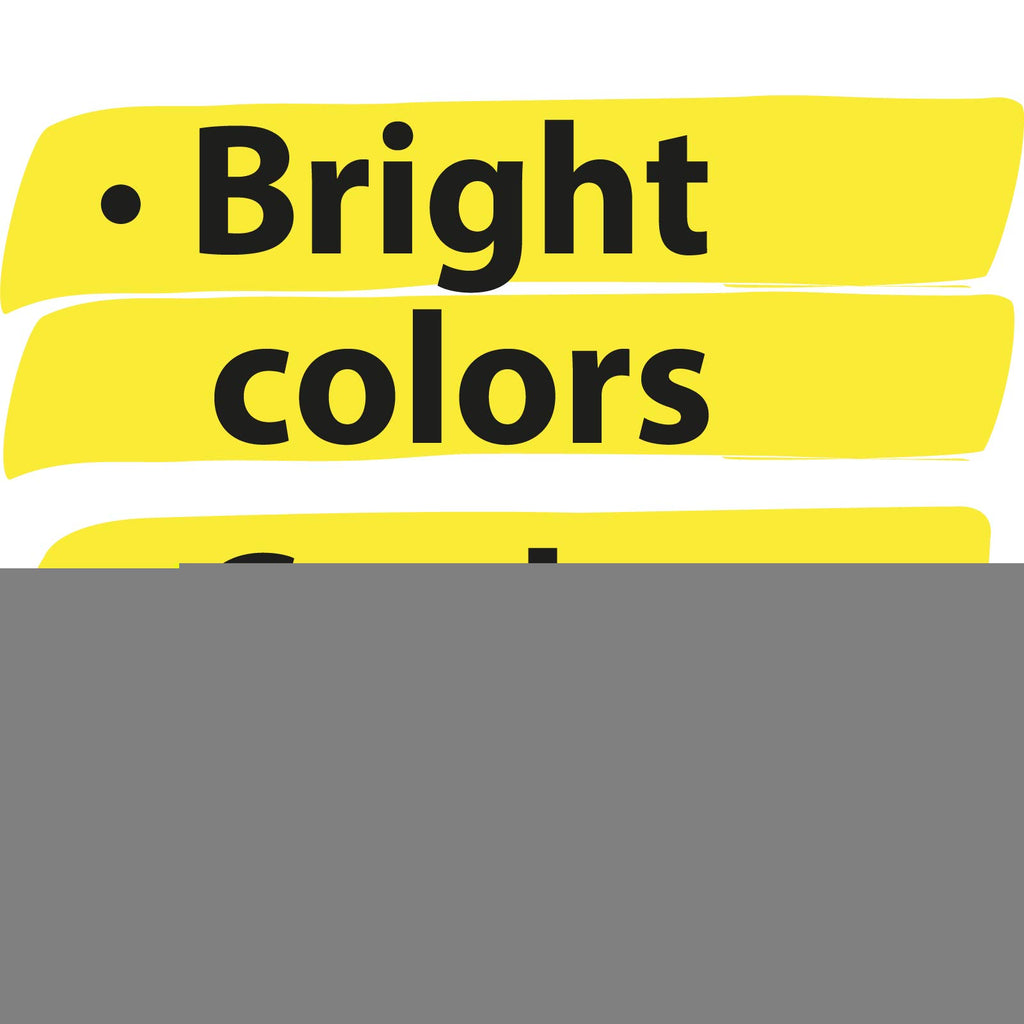 BiC 893133 Textmarker, hell, 5 Stück